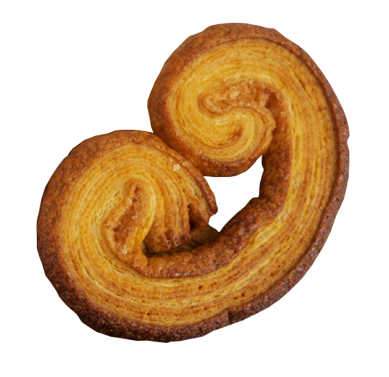 Palmiers Extra pur beurre nature 90g