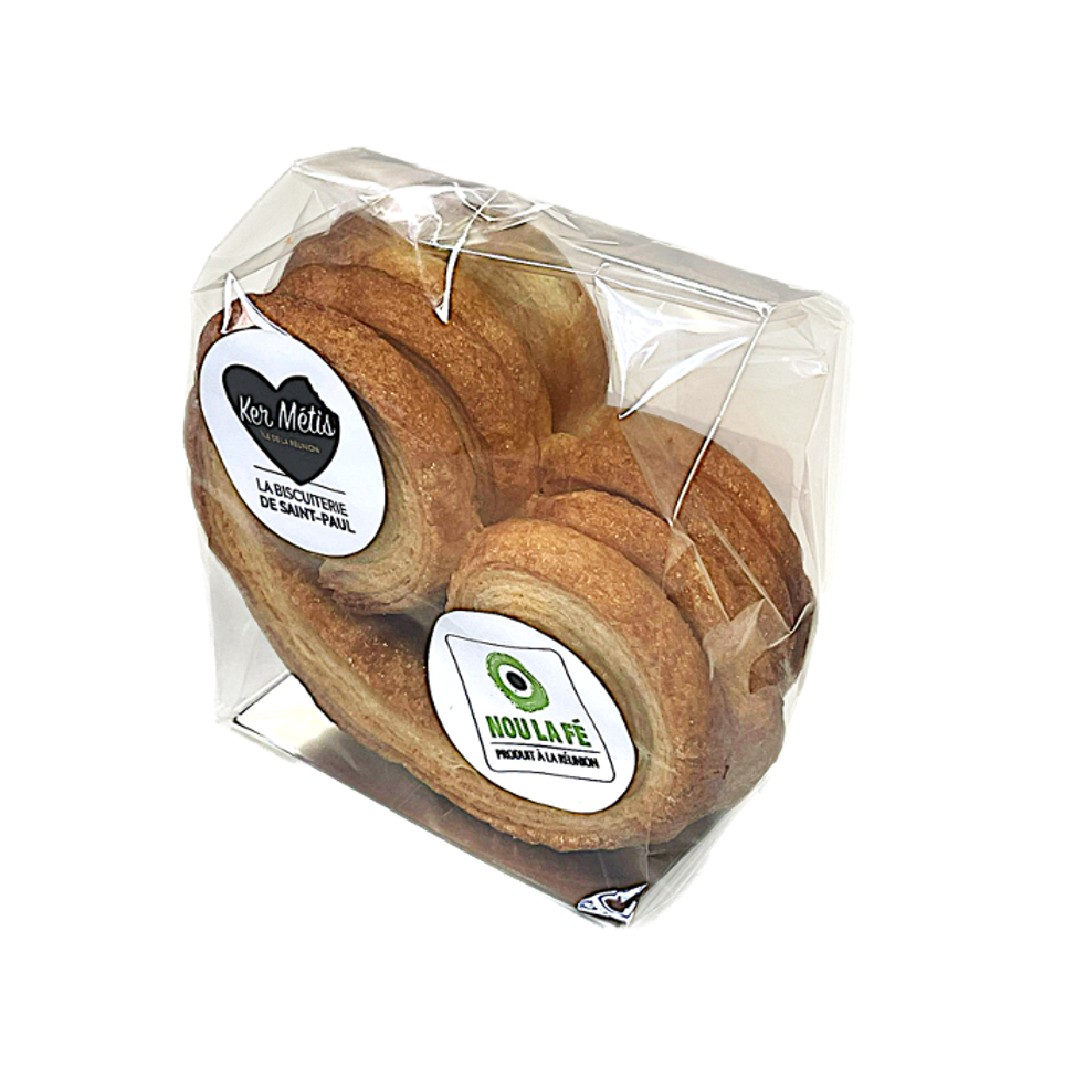 Biscuits "Palmiers" nature - 90 g