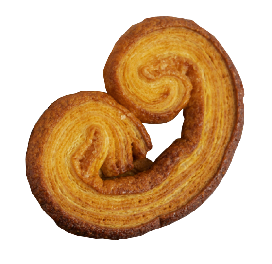 Biscuits "Palmiers" nature - 175 g