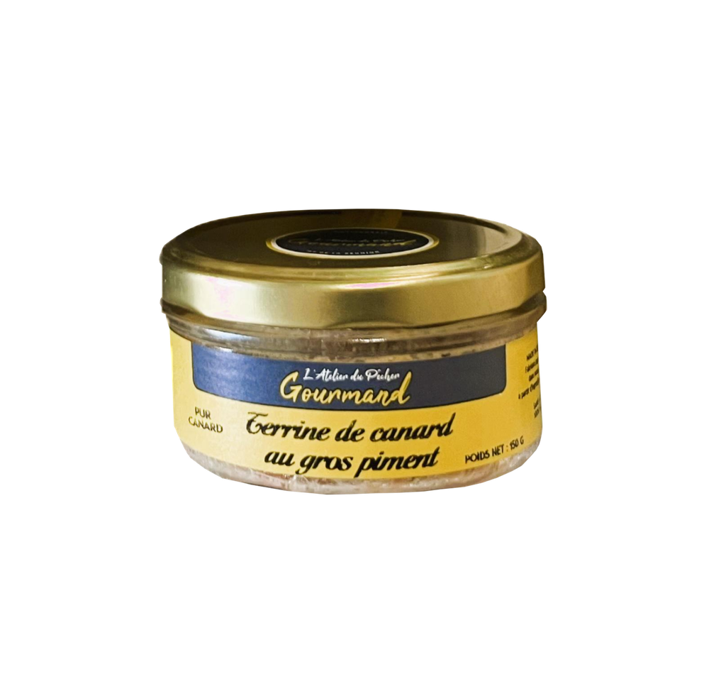 terrine canard gros piment cadré