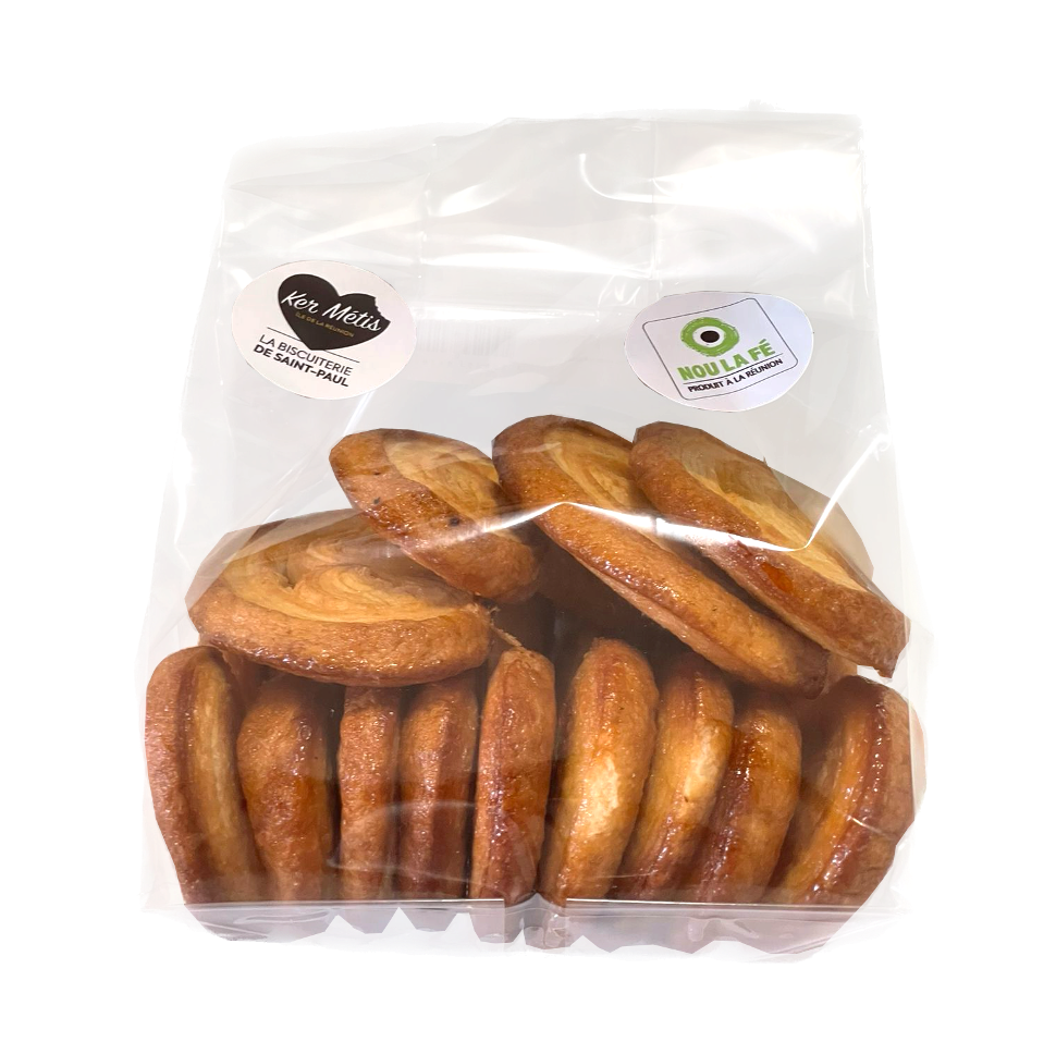 Biscuits "Coeurs de palmier" nature - 300g