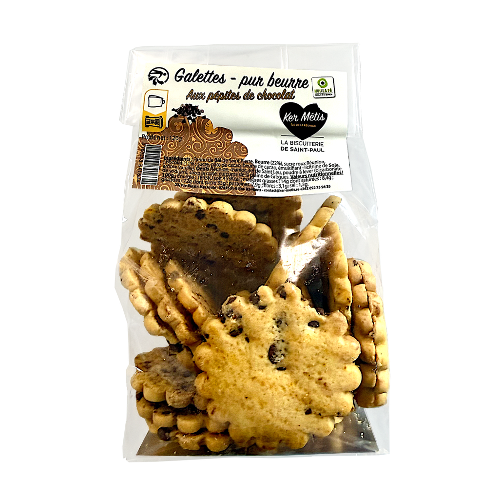 Galettes Métis curcuma, sirop la cuite et pépites de chocolat – 120 g