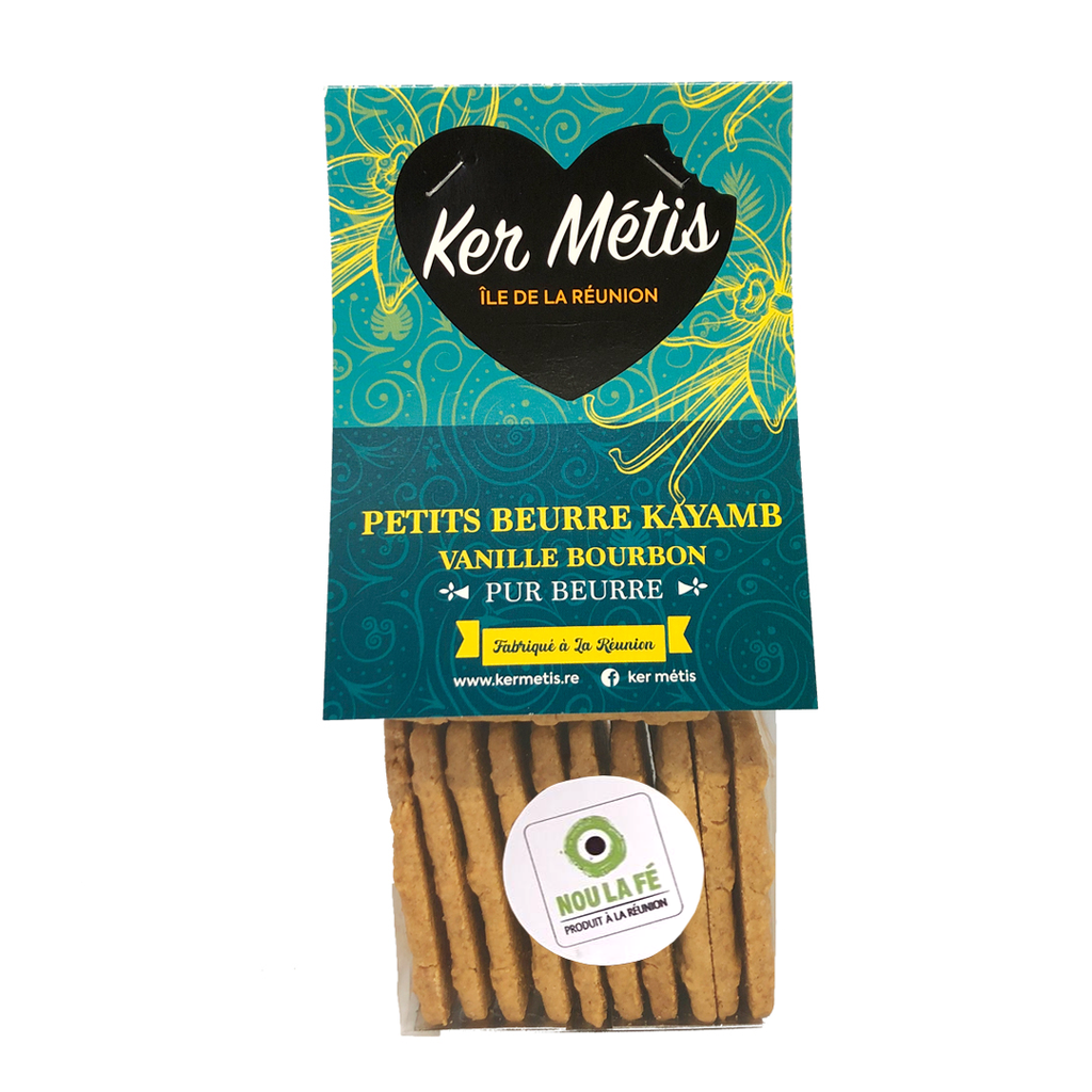 Petits beurre Kayamb à la vanille Bourbon - 140 g