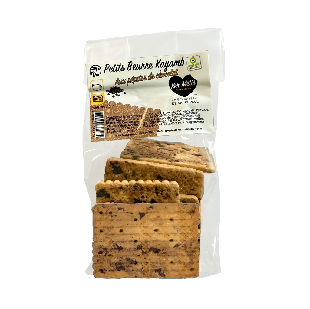 Petits beurre Kayamb pépites de chocolat – 120g