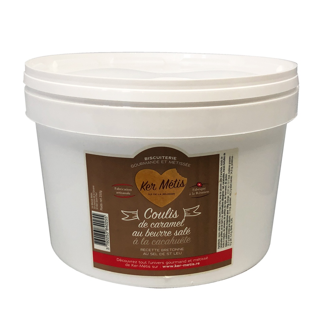 Caramel beurre salé, dakatine et sel de St-Leu - 3 kg