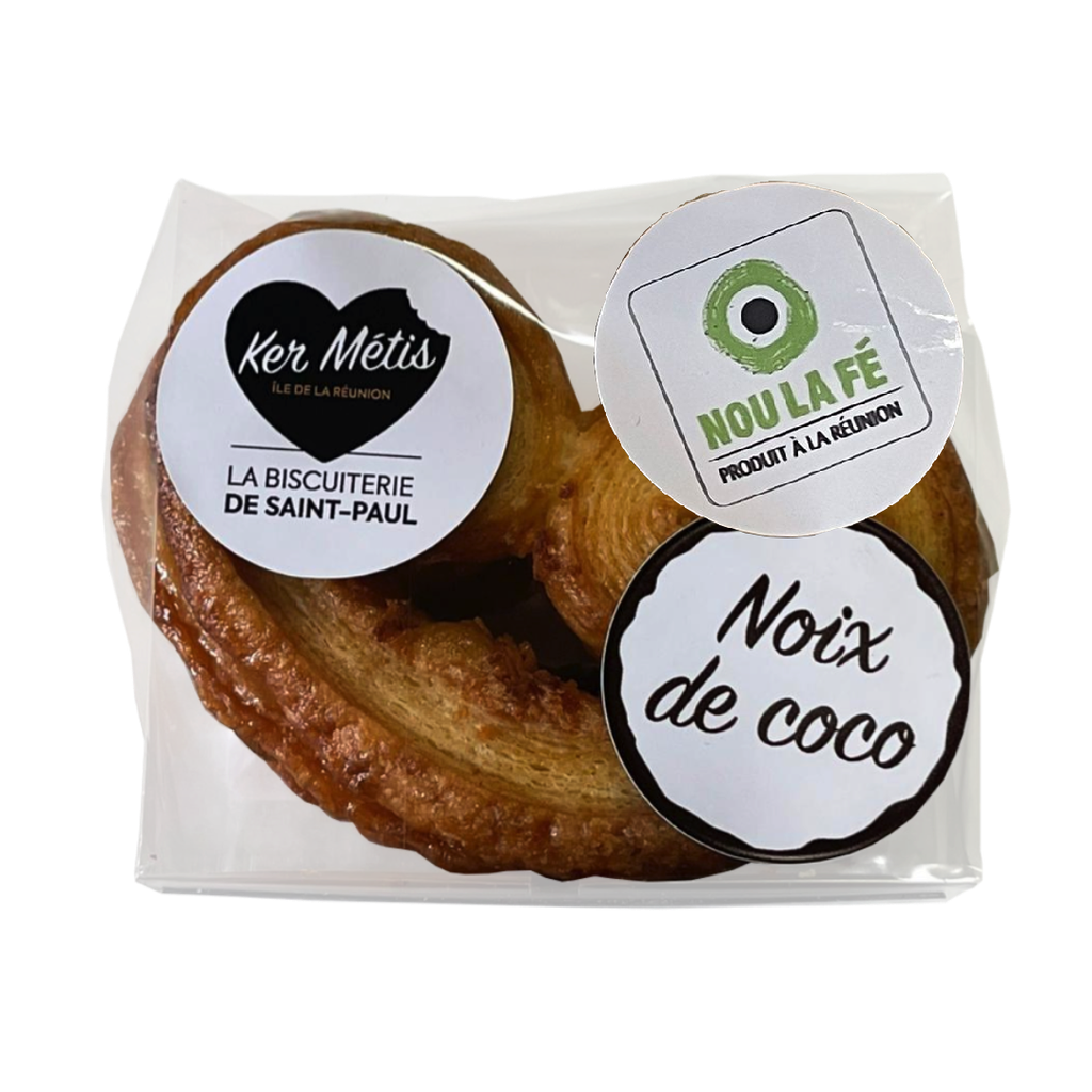 Biscuits "Coeurs de palmier" à la noix de coco - 90g