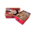 Boîte à sucre "Flamboyant", 3 biscuits - 400 g