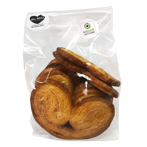 [2013] Biscuits "Coeurs de palmier" géants nature - 450g