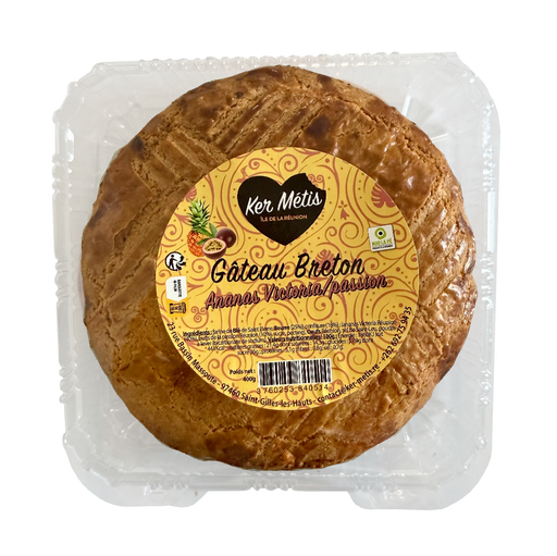 [0514] Gâteau breton ananas /passion Réunion - 400 g