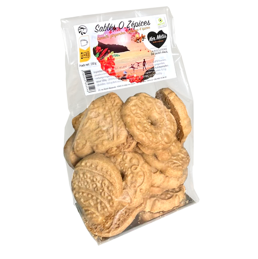 [3546] ***NOUVEAUTÉ*** Biscuits "Sablés" O Zépices - 150g