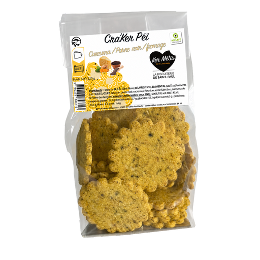 [3713] ** NOUVEAUTÉS** Biscuit "Cra'Ker Péi" - 120g