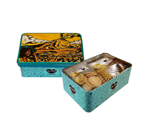 [3836] Boîte à sucre "Volcan", Duo Zapéros Péi - 240g